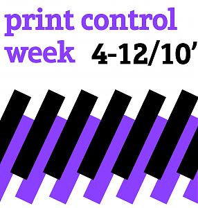 Print Control Week 2013 